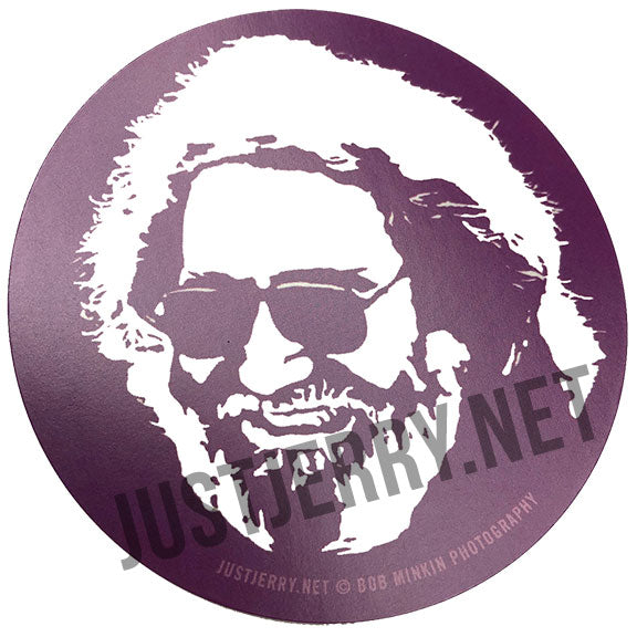 Jerry Garcia Stickers - Pack of 12 Stickers – Bob Minkin Photography