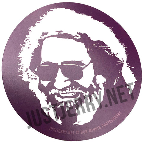 Jerry Garcia Stickers - Pack of 10 Stickers - Bob Minkin Photography