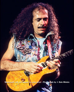 Carlos Santana -  The Pier, NYC - July 1987-1 - Bob Minkin Photography